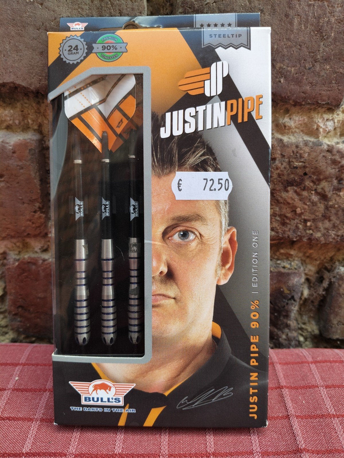 Darts Justin Pipe BULL'S 24g, Ophalen of Verzenden