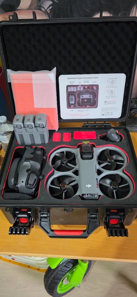 kit DJI avata 360+google 3+ case **lire svp**, TV, Hi-fi & Vidéo, 250 à 900 g, Enlèvement ou Envoi, Qualité supérieure, 5 à 10 km