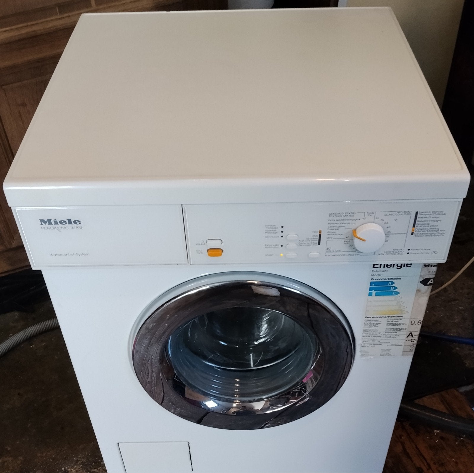 Machine à laver Miele, Ophalen, Zo goed als nieuw, Voorlader