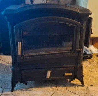 poêle surdiac harmonie 2( type norvégien) 12/ 14kw, Huis en Inrichting, Haarden, Ophalen, Zo goed als nieuw, Vrijstaande haard