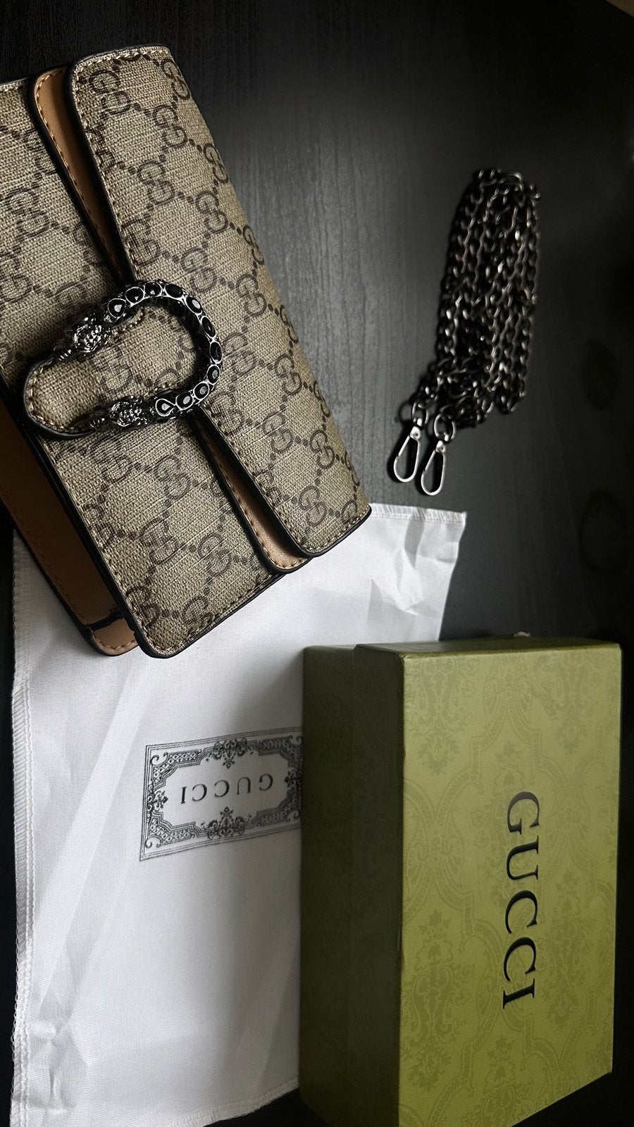 Gucci tas, Enlèvement ou Envoi, Neuf, Beige