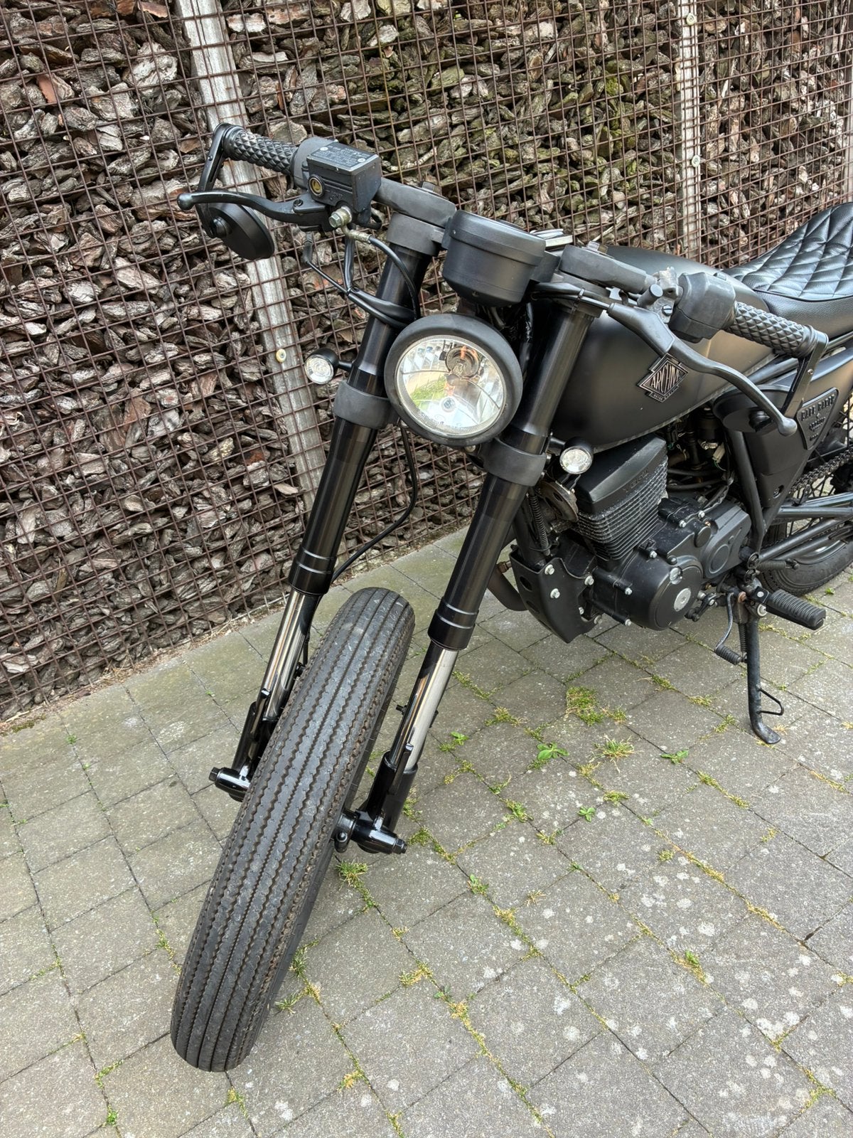 Archive café racer 125 cc custom made, Fietsen en Brommers, Ophalen, Zo goed als nieuw