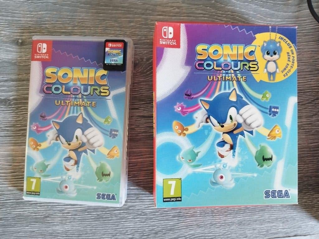 Sonic Colours ultimate, Enlèvement ou Envoi, À partir de 7 ans, Aventure et Action, 1 joueur