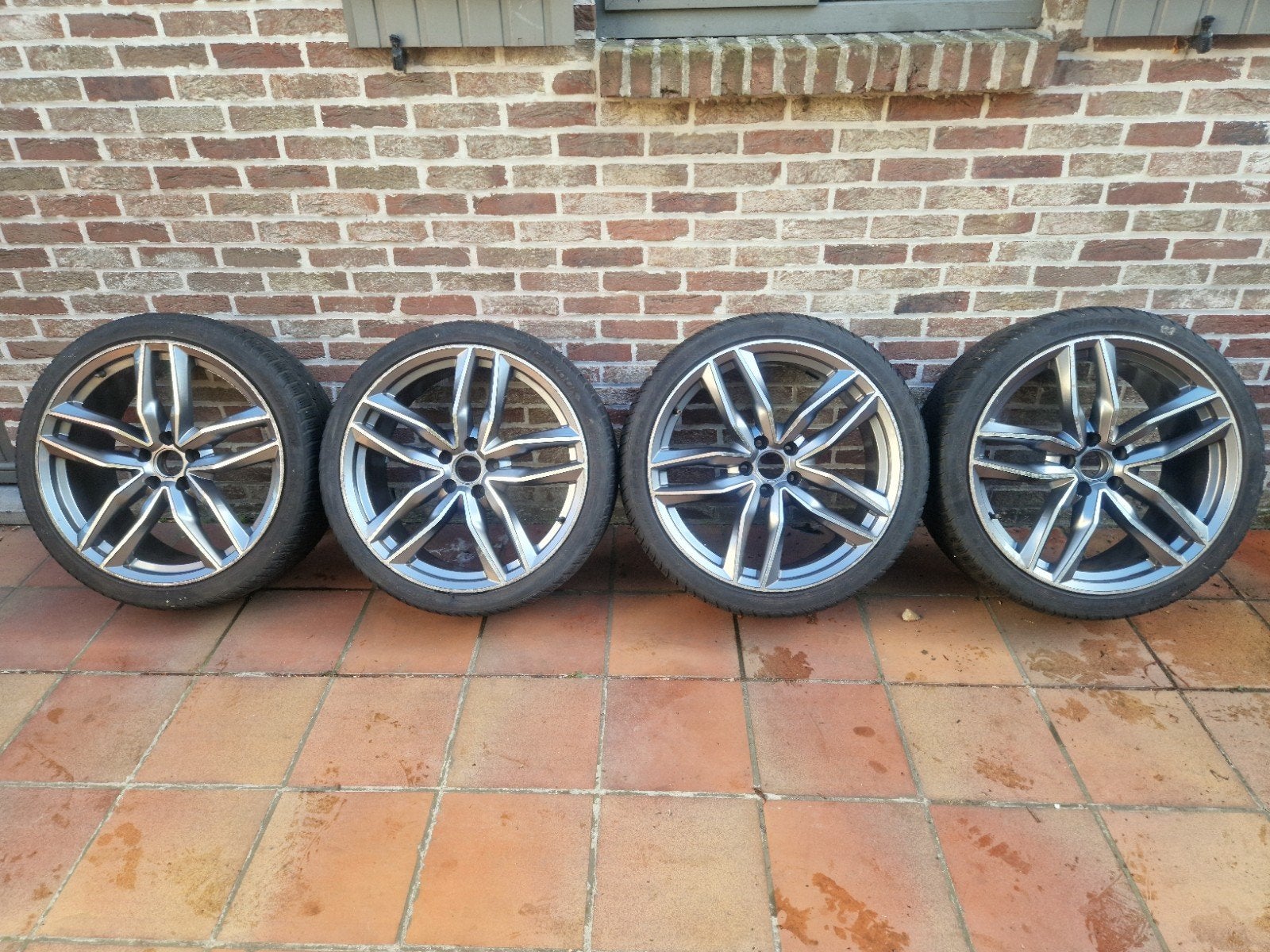Opmaakset 20 inch audi replica velgen, Autos : Pièces & Accessoires, Pneus & Jantes, Pneus hiver, 255 mm, Véhicule de tourisme