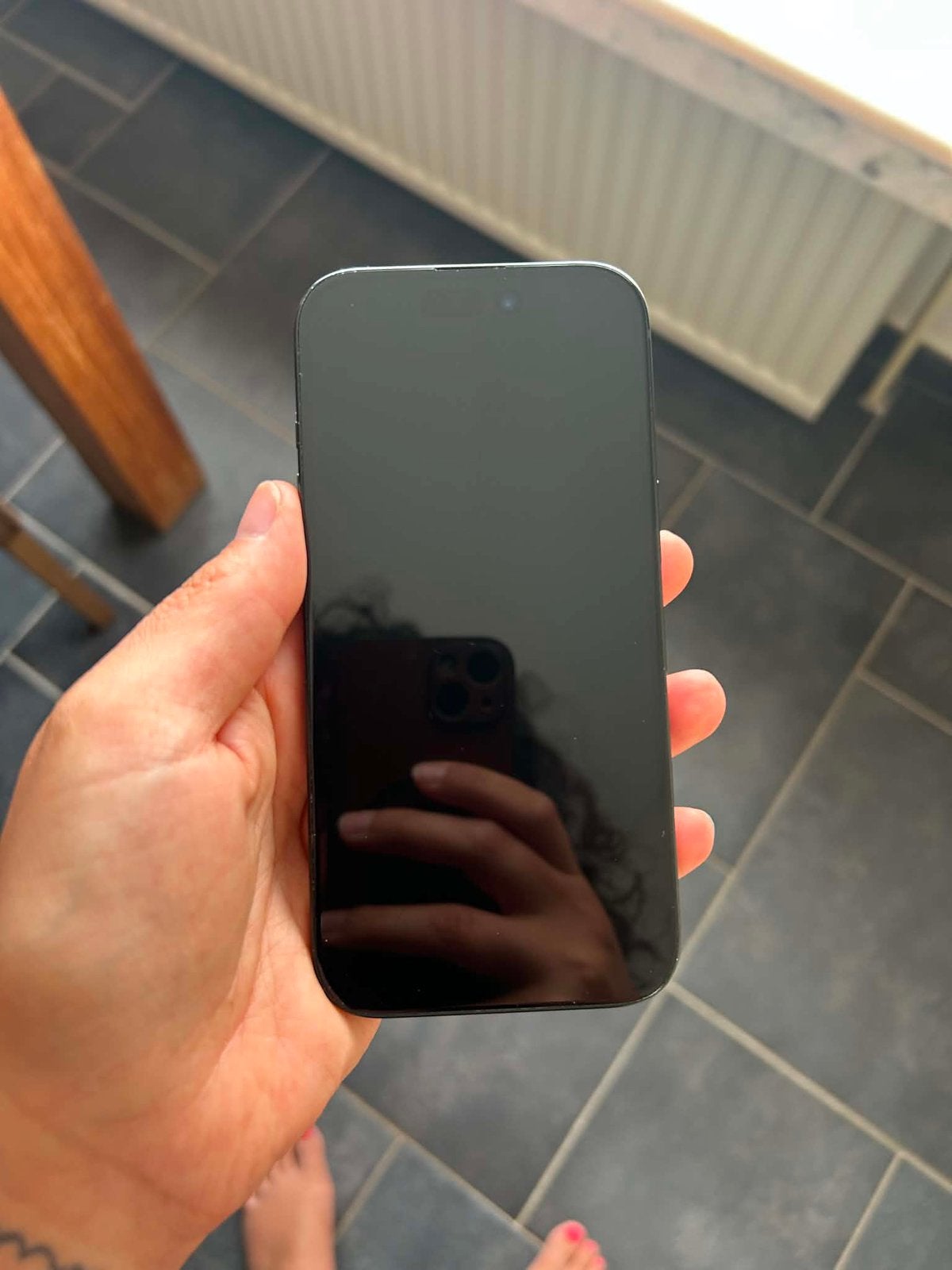 Apple iPhone 15 zwart 90%, Télécoms, Téléphonie mobile | Apple iPhone, Enlèvement, Noir, 128 GB, IPhone 15