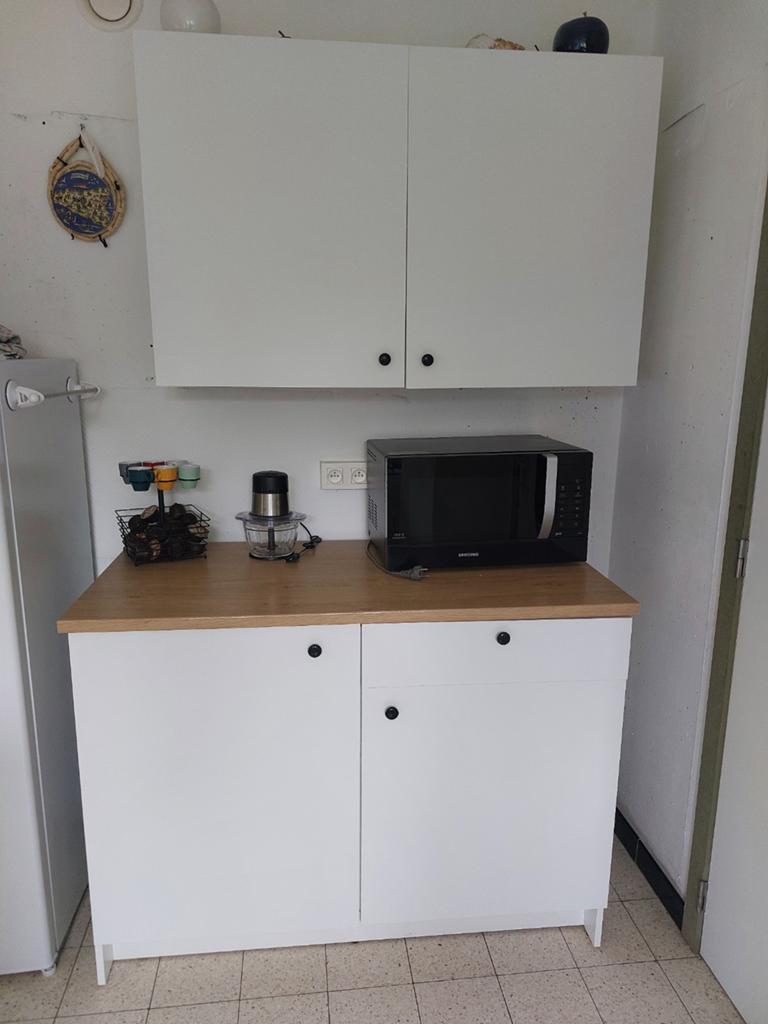 Meubles de cuisine, Enlèvement, Blanc, Bois