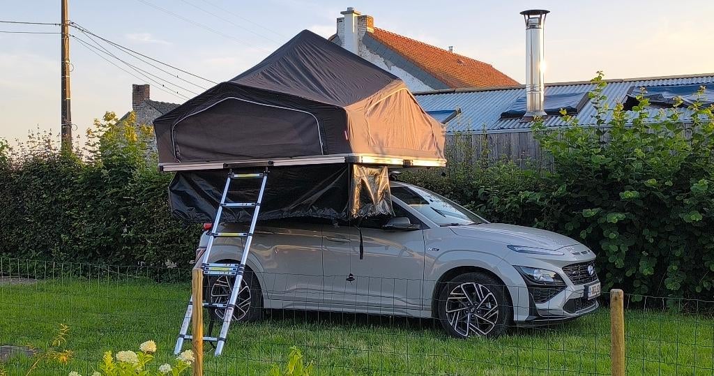 Tente de toit fjordsen light 220, Caravanes & Camping, Tentes, jusqu'à 4, Comme neuf, Enlèvement
