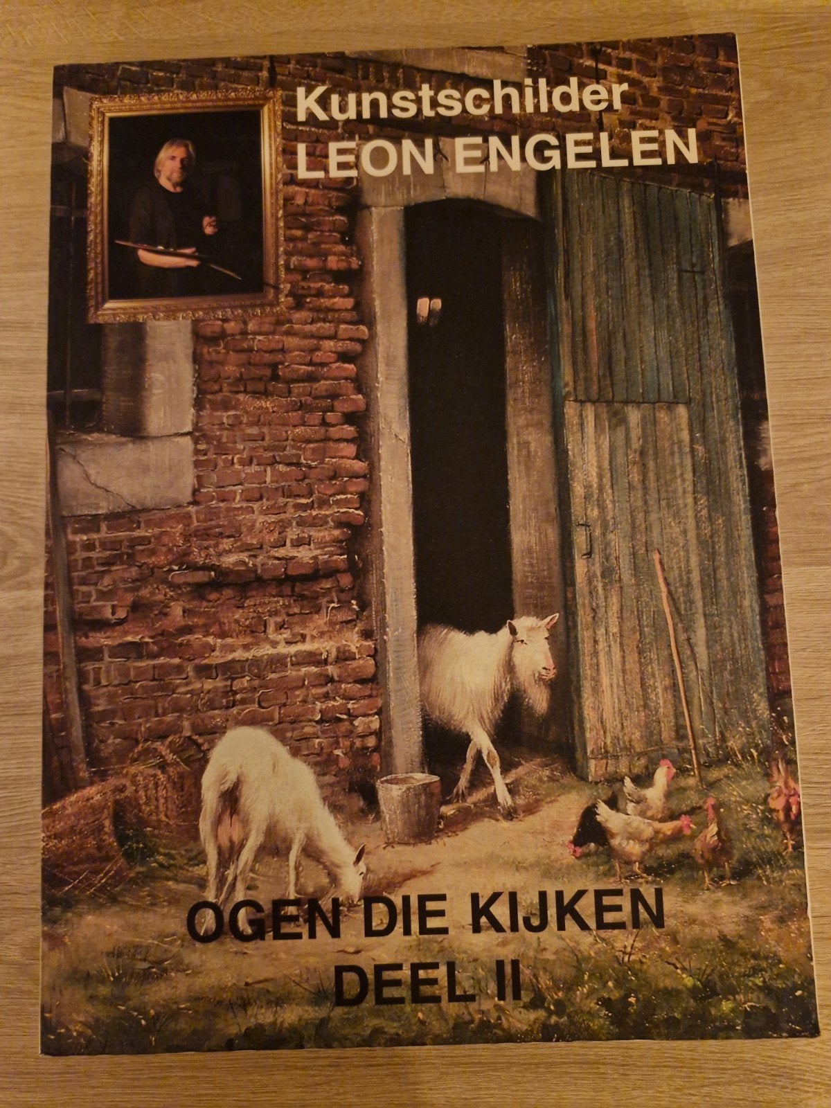 Boek , Kunstschilder Leon Engelen, Ogen die kijken II 2002, Peinture et dessin, Enlèvement ou Envoi, Utilisé, Leon Engelen