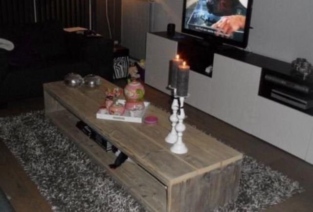 Steigerhout salontafels gratis levering, Enlèvement ou Envoi