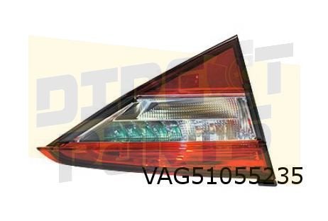 Skoda Superb (3/15-9/19) Achterlicht Links binnen (helder) (, -, Verzenden, -, Nieuw