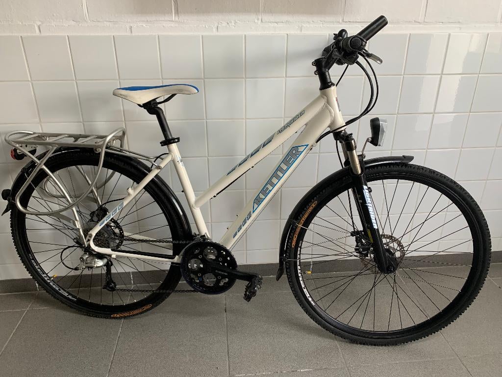 fiets (mountainbike), Fietsen en Brommers, Versnellingen, Zo goed als nieuw, Minder dan 47 cm, Ophalen