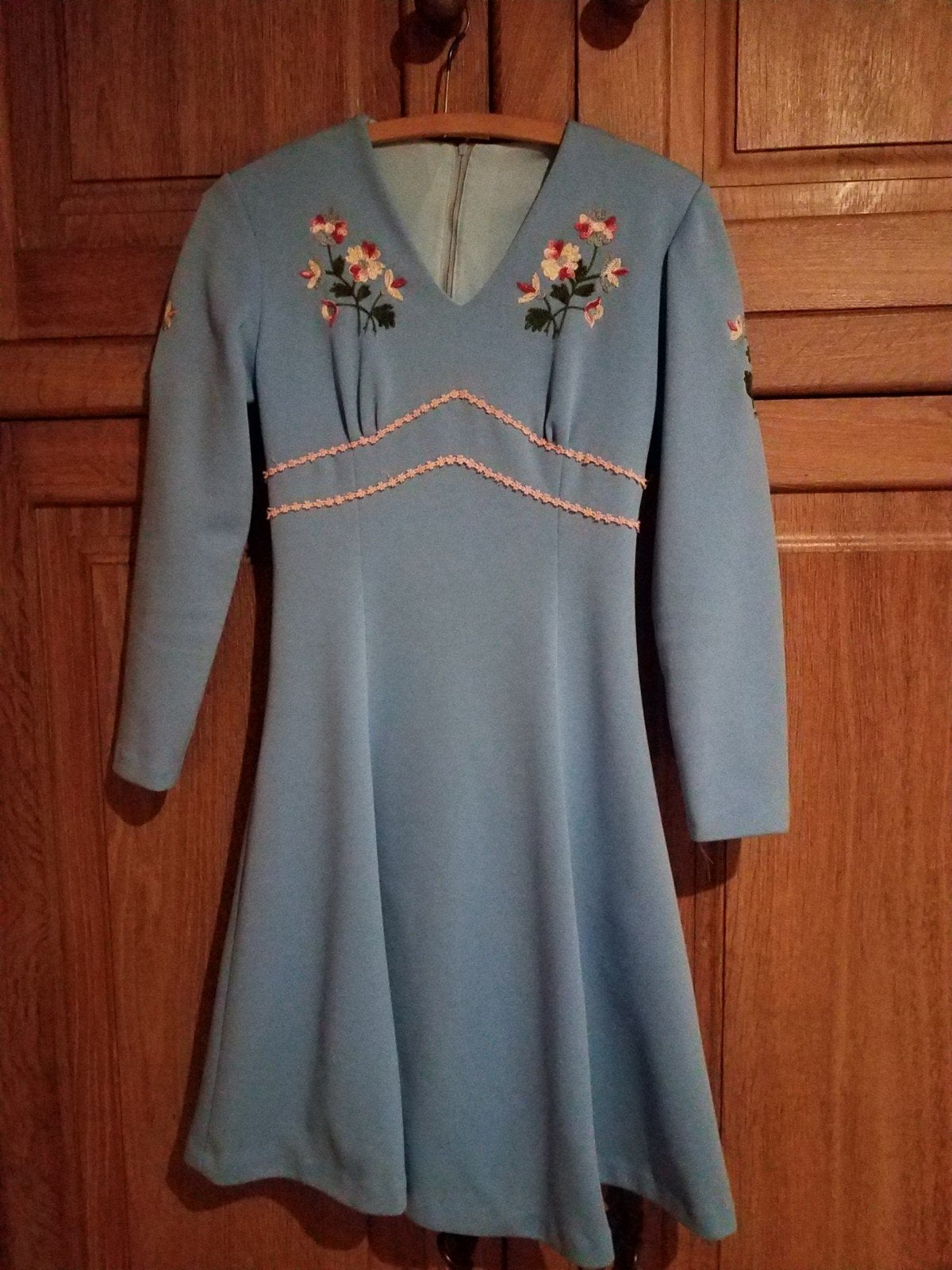 Robe vintage, Enlèvement ou Envoi, Comme neuf, Bleu