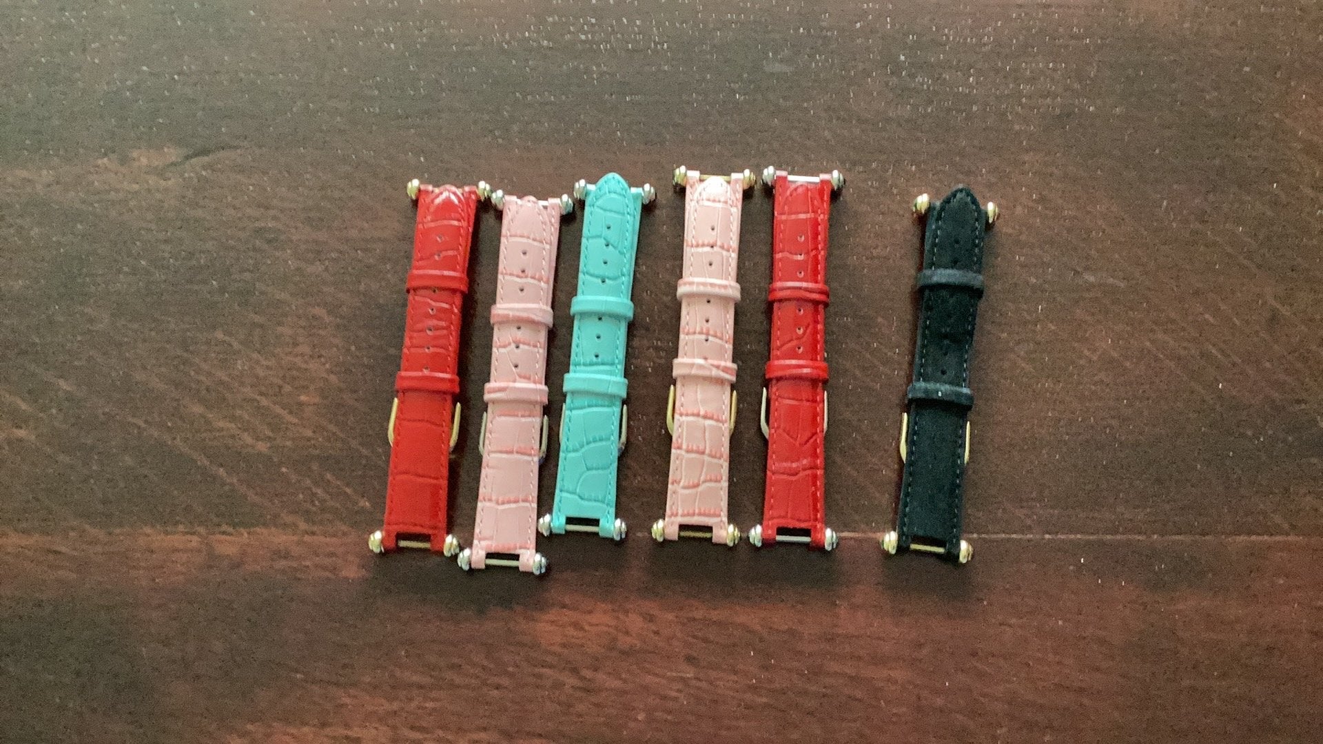 Lederen horloge bandjes, Ophalen, Zo goed als nieuw