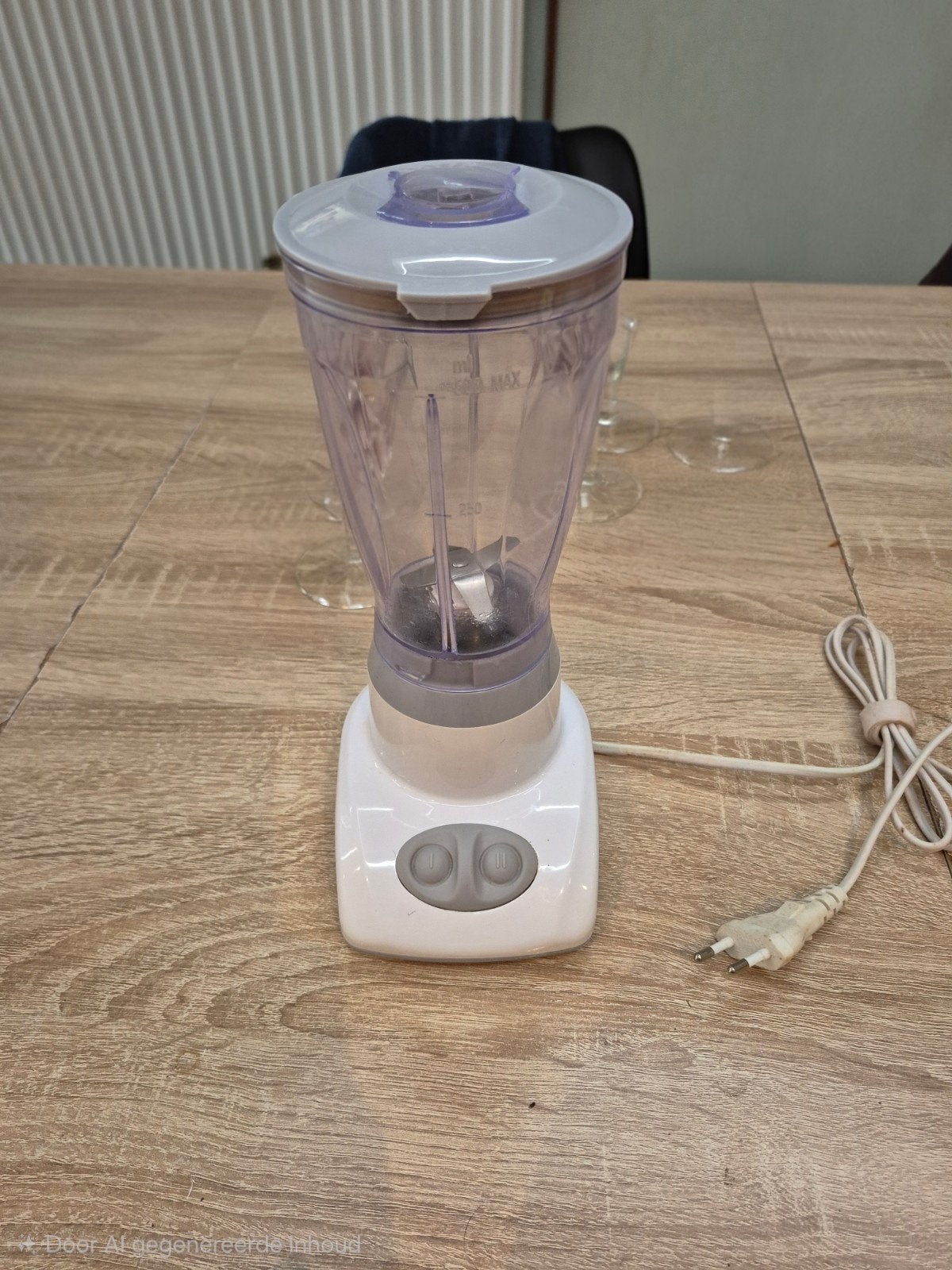 Compacte witte blender (500 ml) – ideaal voor smoothies!, Ophalen, Blender