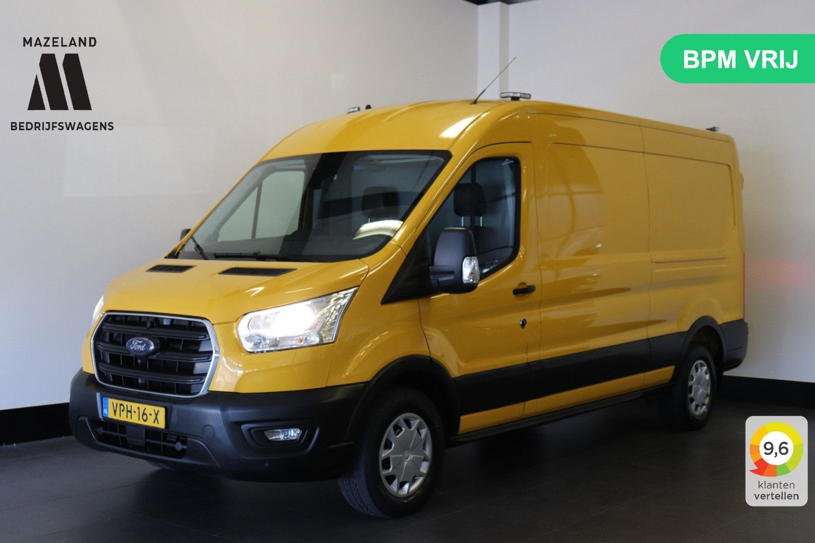Ford Transit 2.0 TDCI 170PK L3H2 EURO 6 - Airco - Navi - Cru, Autos, Camionnettes & Utilitaires, Achat, Entreprise, Autres couleurs
