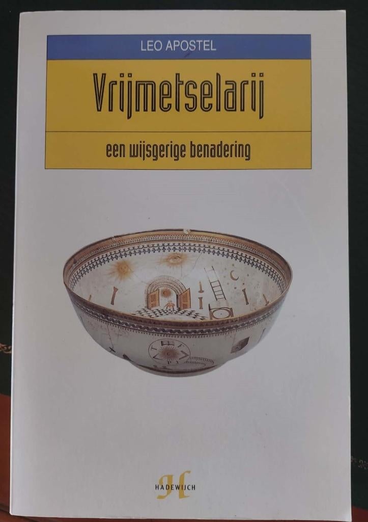 boek: Vrijmetselarij, Ophalen, Zo goed als nieuw, Leo Apostel