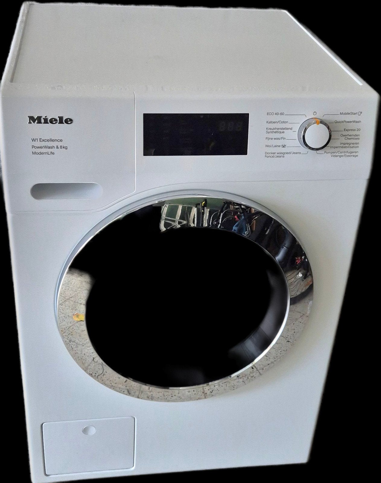 lave linge Miele 8kg, Electroménager, 1200 à 1600 tours, 85 à 90 cm, Comme neuf, Chargeur frontal