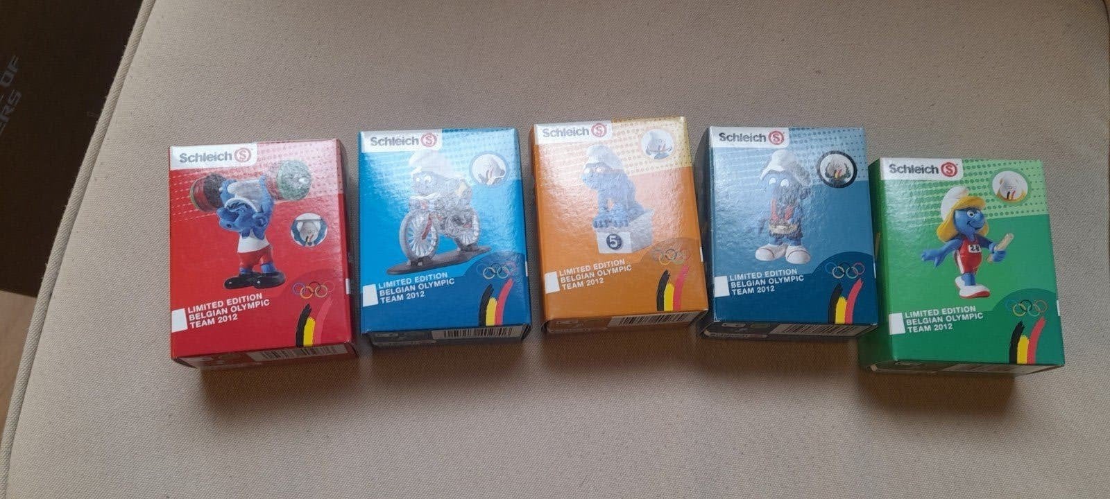 Smurfs Olympische spelen, Ophalen of Verzenden, Nieuw, Verschillende Smurfen, Poppetje, Figuurtje of Knuffel