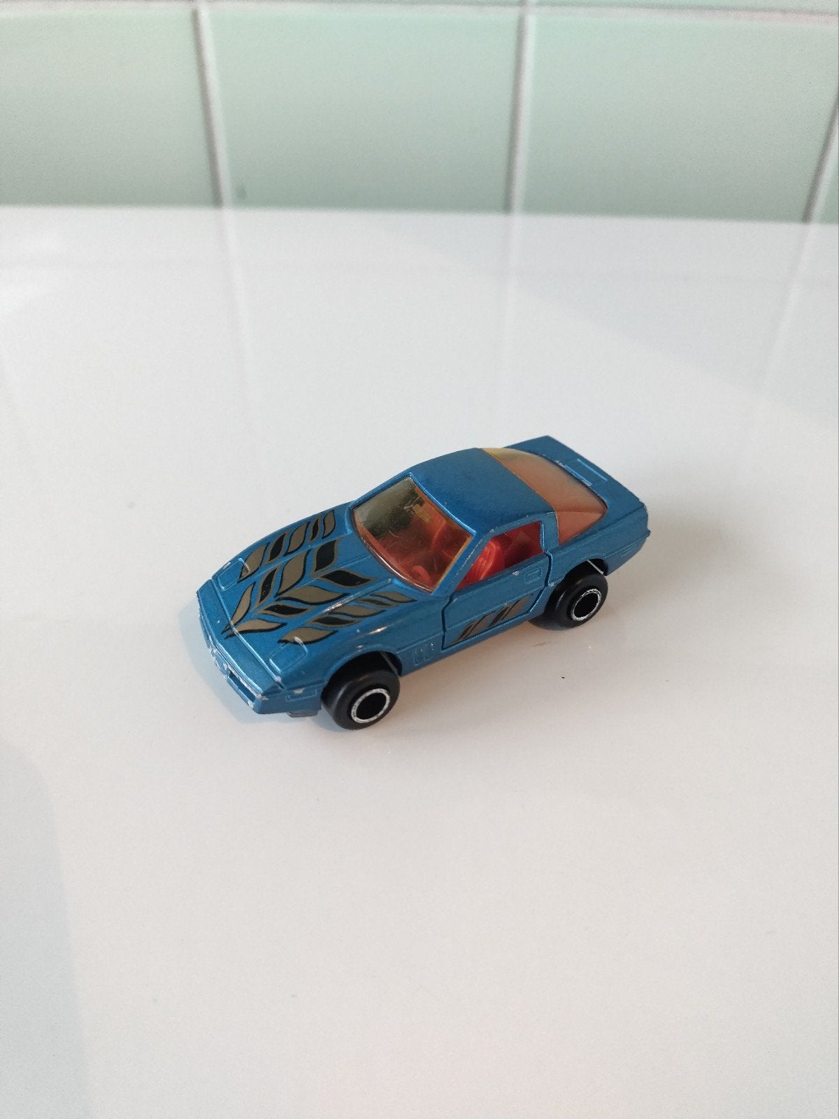 Majorette Chevy Corvette C4 AFHALING LEES BESCHRIJVING, Enlèvement, Utilisé, Voiture, Majorette