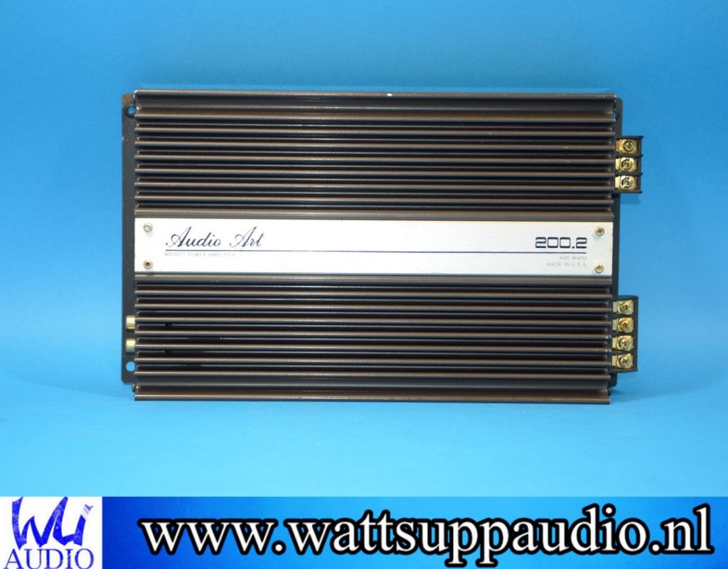 Audio Art 200.2 400W versterker USA Made / Vintage, Ophalen of Verzenden, Gebruikt