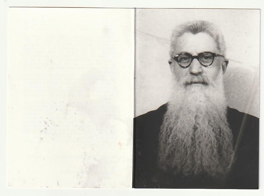 Pater DE RYCK Missionaris Scheut Melsele Antwerpen 1983 foto, Verzenden, Bidprentje