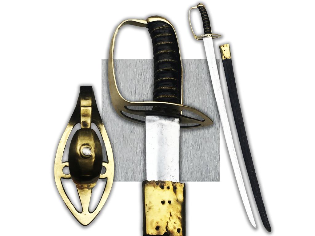 🚨 Rare SABRE Montmorency France A. Régime XVIII ORIGINAL, Collections, Objets militaires | Général, Armée de terre, Envoi