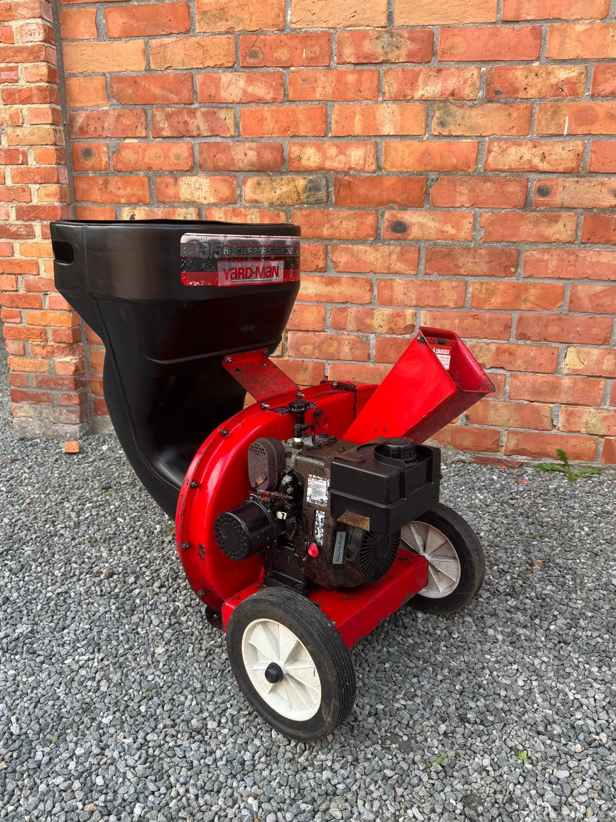 Yard-Man Hakselaar / Shredder 3.5 HP - Benzine, Tuin en Terras, Ophalen of Verzenden, Gebruikt, Benzine