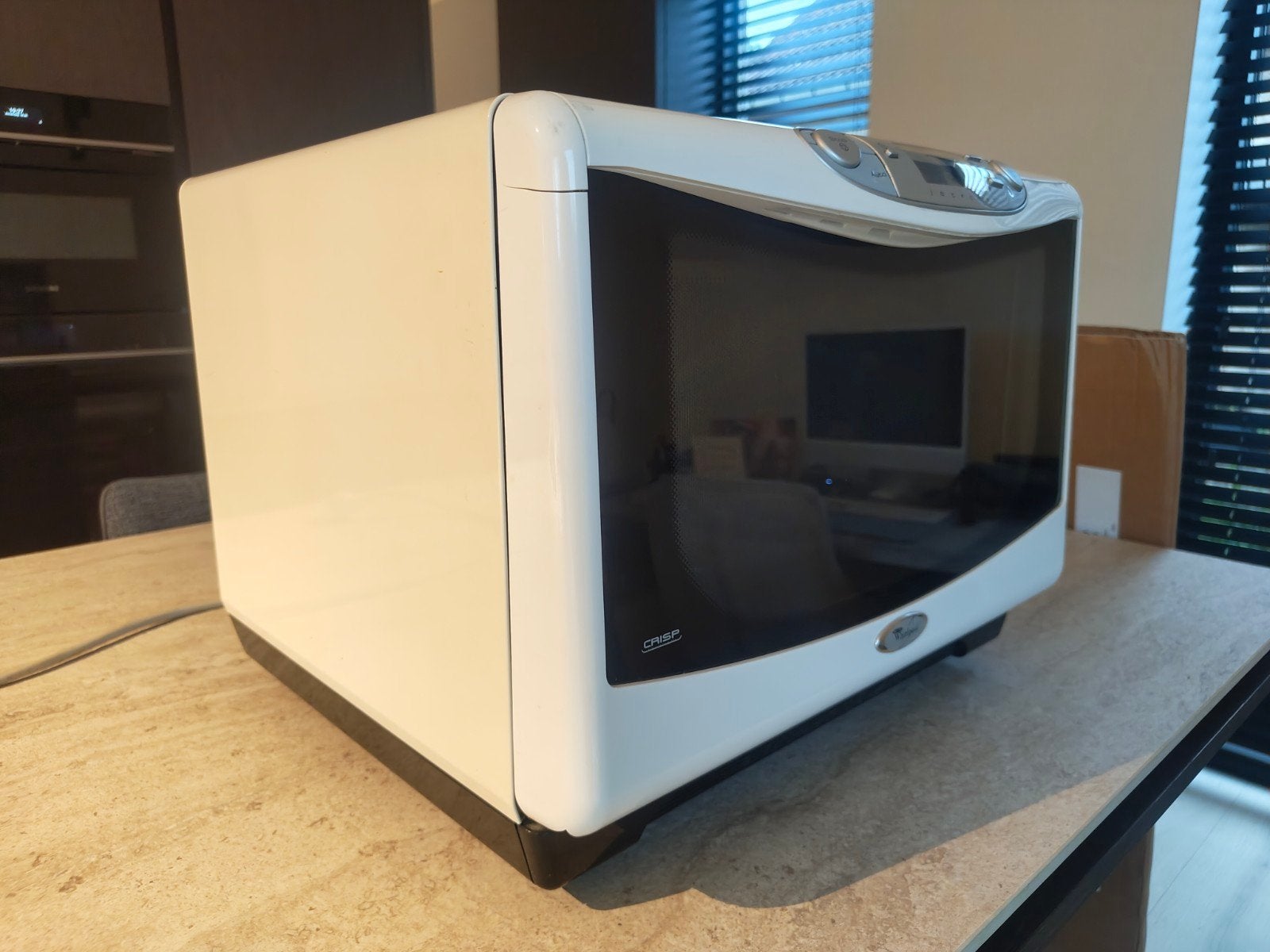 Microgolfoven 1000W Whirlpool jetchef JT355 31L, Ophalen, Microgolfoven