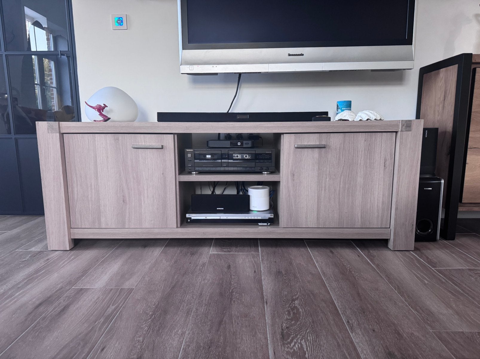 Tv kast, Ophalen, Overige materialen, Gebruikt, 150 tot 200 cm