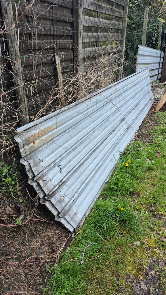 Dakplaten  galvanizee, Doe-het-zelf en Bouw, Dakpannen en Dakbedekking, Ophalen