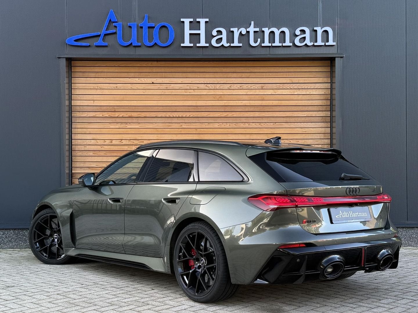 Audi RS5 A5 Avant E-Hybrid Quattro KERAMISCH|MASSAGE|HEAD-UP, Auto's, Automaat, Zwart, RS5, 26 kWh