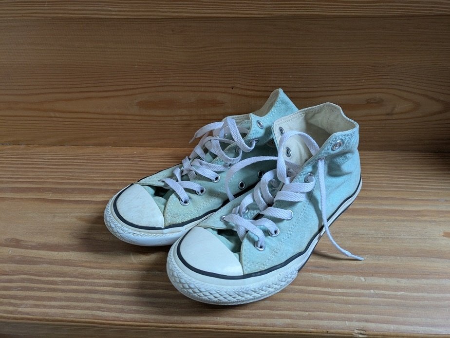 Converse haute fille - pointure 35, Enlèvement, Utilisé, Fille
