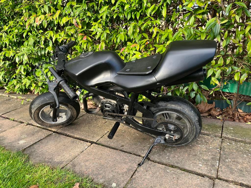 Pocketbike, Ophalen, Gebruikt