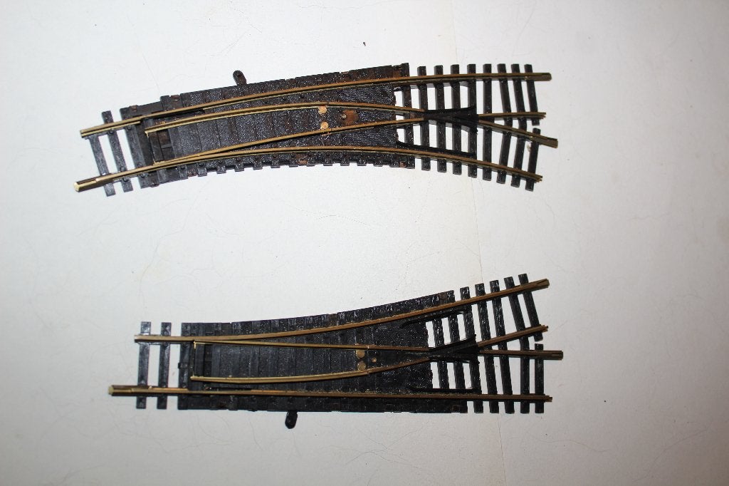 Fleischmann ho-schakelaars 6046 en 6044, Gebruikt, Gelijkstroom, Fleischmann, Rails