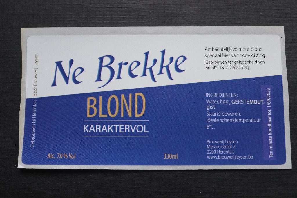 bier etiket, Collections, Enlèvement ou Envoi, Neuf, Autres types, Autres marques