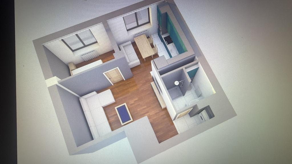 Mesures précises  votre appart. en plan 2D et vue 3D