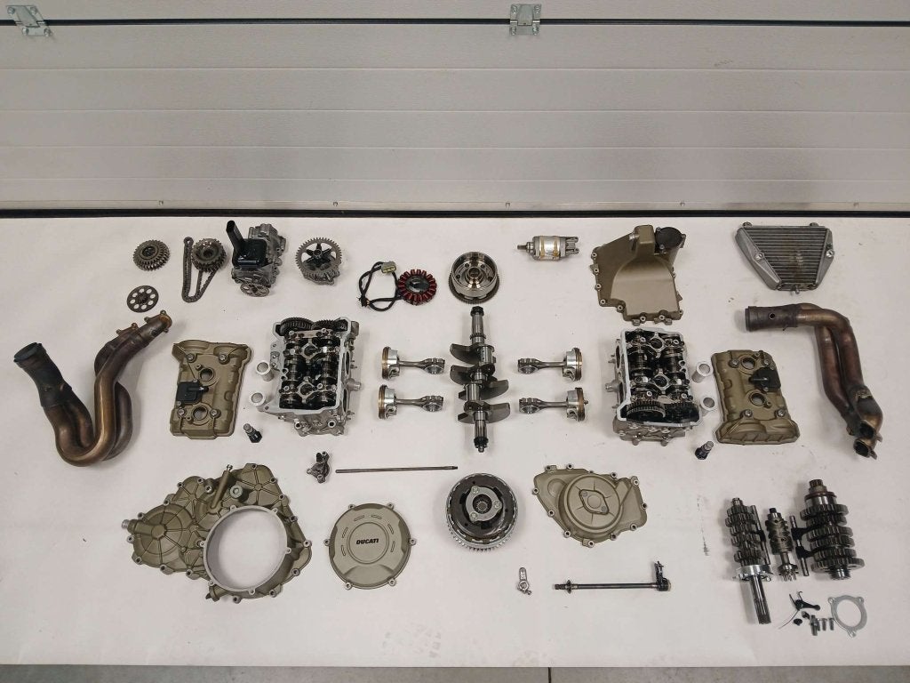 Ducati Panigale V4 motorblok onderdelen en electronica, Motoren, Niet ingevuld, Gebruikt, Niet ingevuld, Ophalen of Verzenden