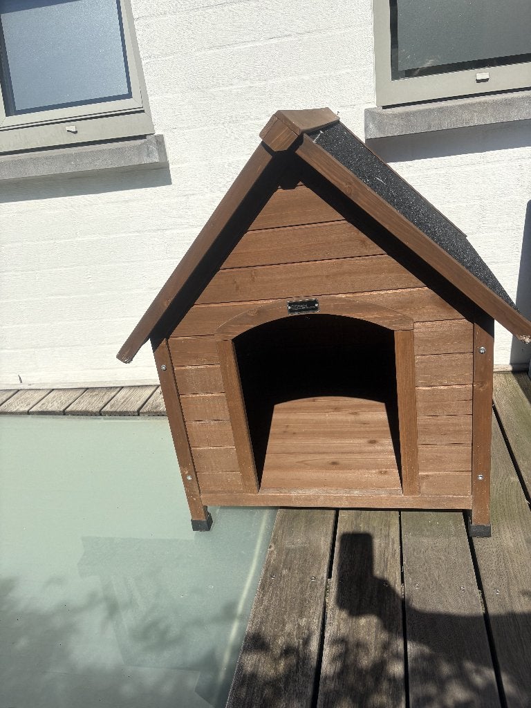 hondenhok chalet, Dieren en Toebehoren, Hondenhokken, Ophalen, Gebruikt, Hondenhok