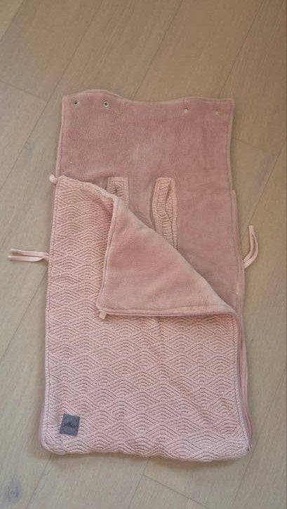 Voetenzak jollein, Kinderen en Baby's, Dekens, Slaapzakjes en Inbakerproducten, Ophalen, Jollein, Zo goed als nieuw, Gevoerd