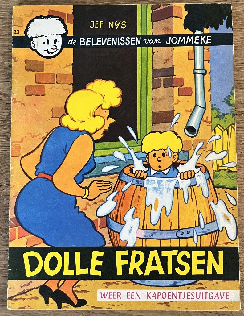 Jommeke - Dolle fratsen - 23 (1966) - Strip, Une BD, Enlèvement ou Envoi, Comme neuf