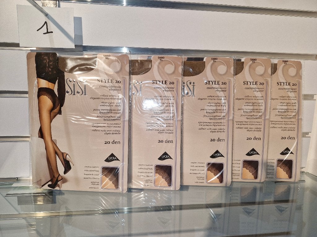 Panty Sisi Style 20 Daino 4-L Pakket 1, Sisi, Bruin, Nieuw, Ophalen of Verzenden