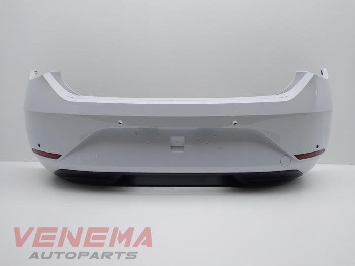 Achterbumper van een Seat Leon (LS9R), 12 maanden garantie, Gebruikt, -, -