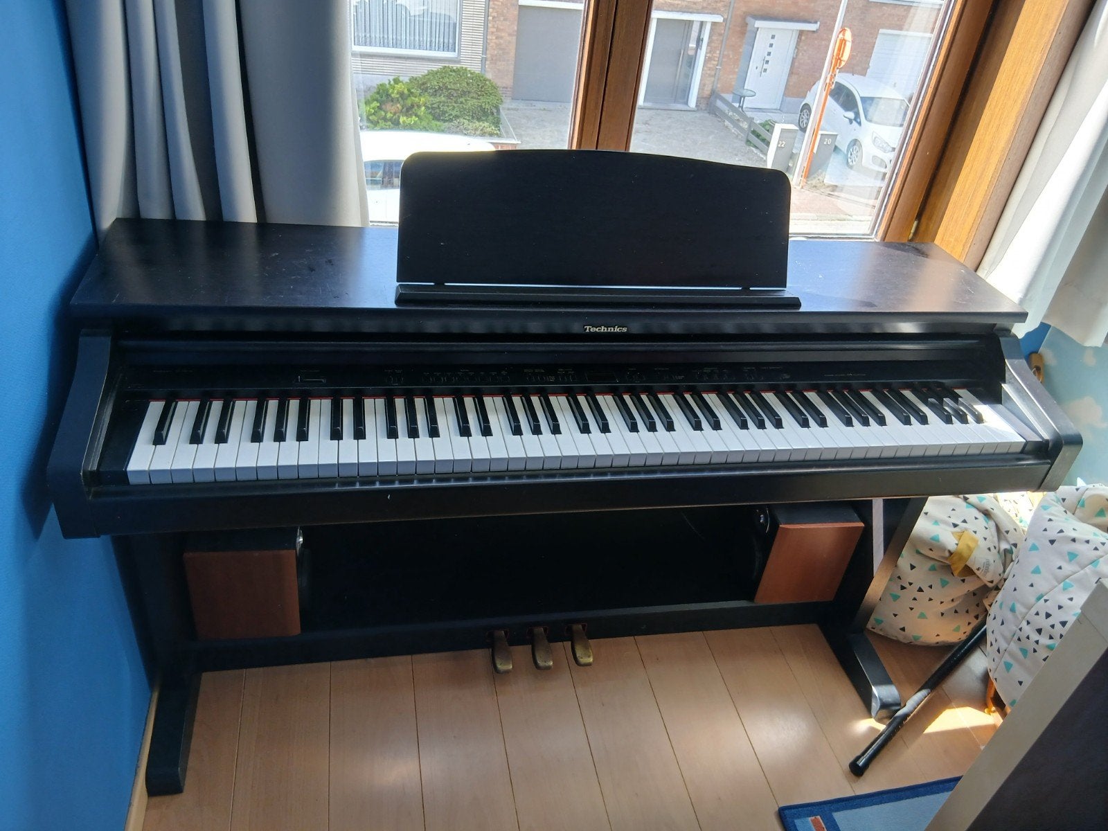 Technics sx-px224 Electrische piano. (defect), Muziek en Instrumenten, Ophalen, Piano