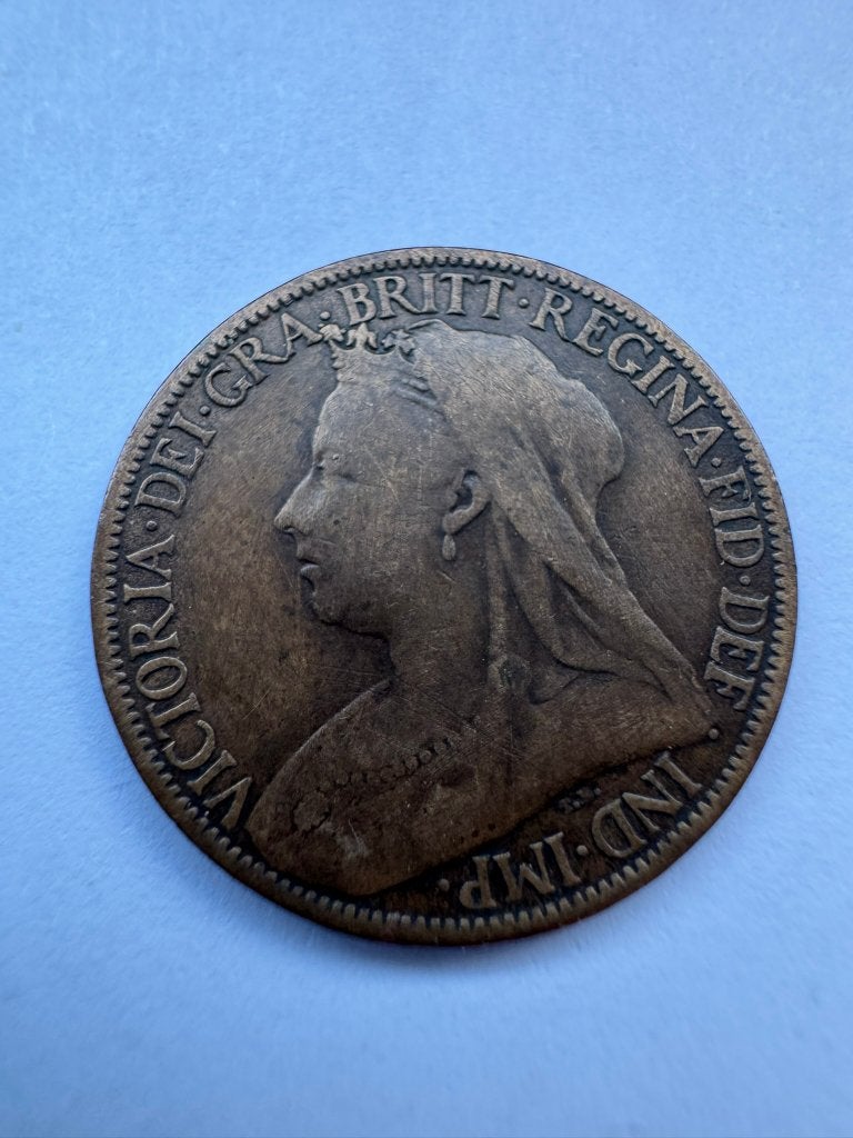 Royaume-Uni - 1 farthing 1900 (Victoria), Enlèvement ou Envoi, Autres pays, Monnaie en vrac