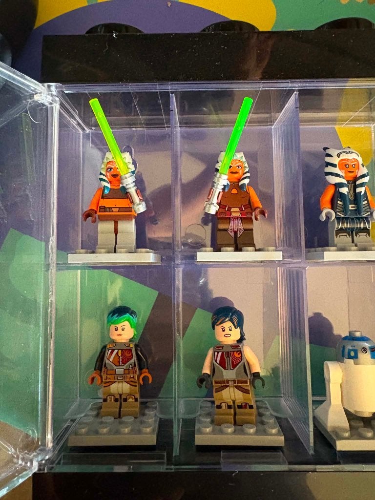 Ahsoka Tano Minifigure, Lego, Ophalen of Verzenden, Zo goed als nieuw, Minifiguur
