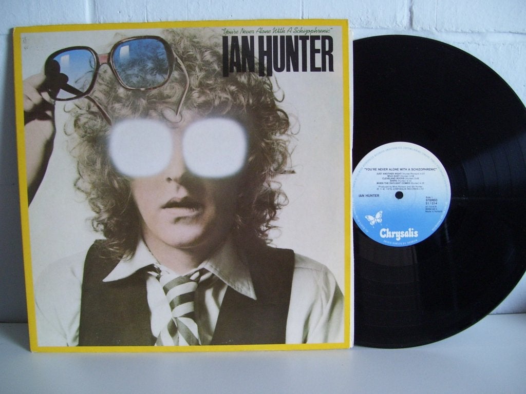 IAN HUNTER  you're never alone with a schizophrenic, CD & DVD, Vinyles | Rock, Pressage original, Comme neuf, Rock classique, Envoi