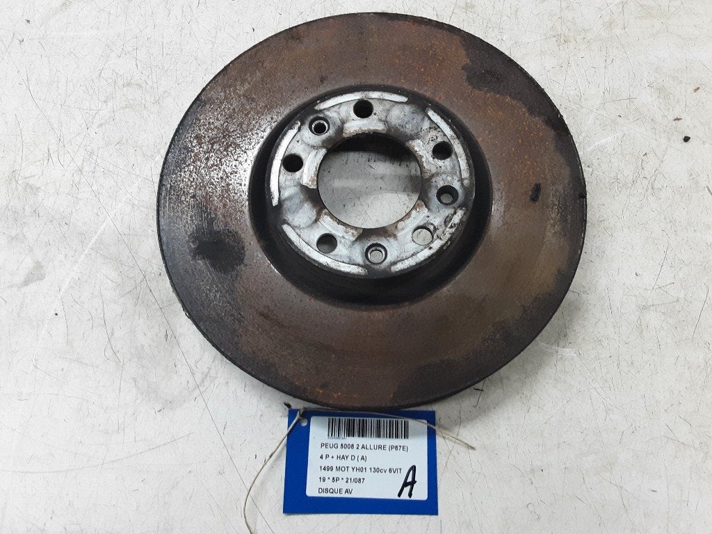 FREIN DISQUE AVANT Peugeot 5008 II (M4 / MC / MJ / MR), Mevr. I. Hauben, Utilisé, Rue de l'Espoir 34 34
4030  GRIVEGNÉE, BE, Info@Collignon.be
