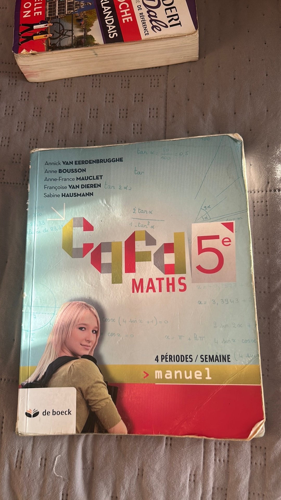 Cqfd maths 5e, Livres, Livres scolaires, Enlèvement ou Envoi, Comme neuf