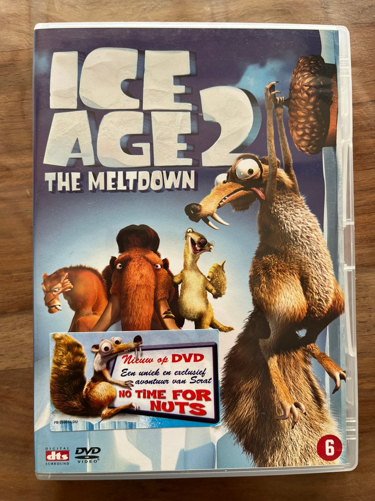 DVD Ice Age 2 - The Meltdown, Bonusmateriaal, Animatie, Amerikaans, Nederlands