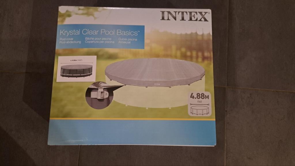 Intex zwembad afdekzeil, Enlèvement, Couverture de piscine